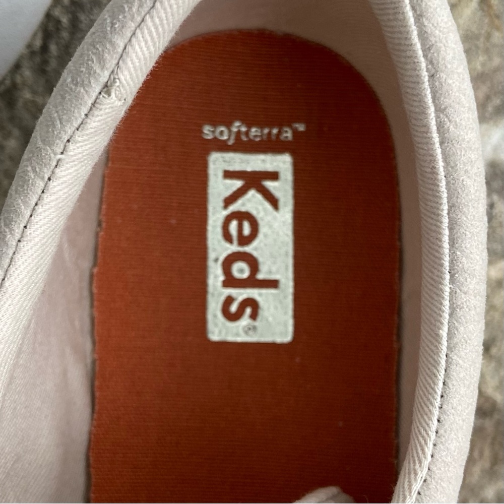 KEDS Tan Lace-Up Sneakers with Snake Print Texture ⭐️Excellent Condition - Picture 7 of 14